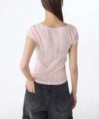 MUSINSA STANDARD WOMAN MUSINSA STANDARD WOMAN T-Shirt Light Pink