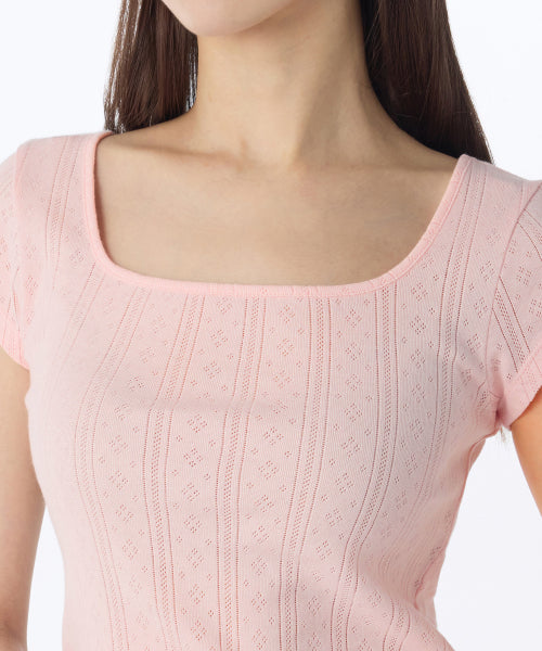 MUSINSA STANDARD WOMAN MUSINSA STANDARD WOMAN T-Shirt Light Pink