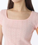 MUSINSA STANDARD WOMAN MUSINSA STANDARD WOMAN T-Shirt Light Pink