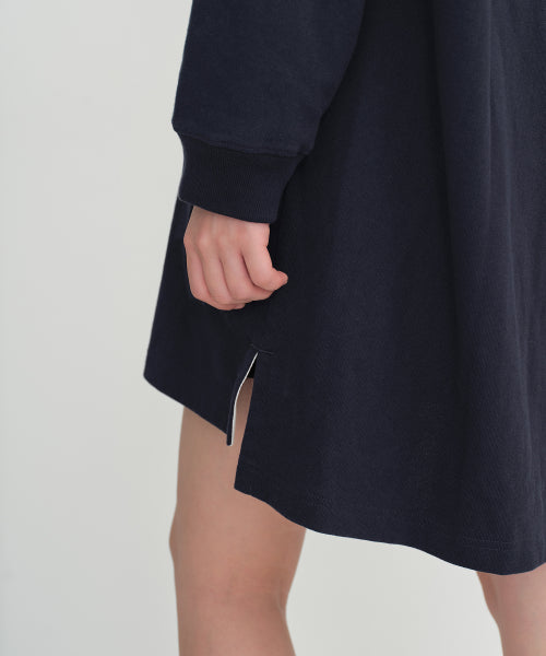 MUSINSA STANDARD WOMAN MUSINSA STANDARD WOMAN Oversized Rugby Dress (Navy)