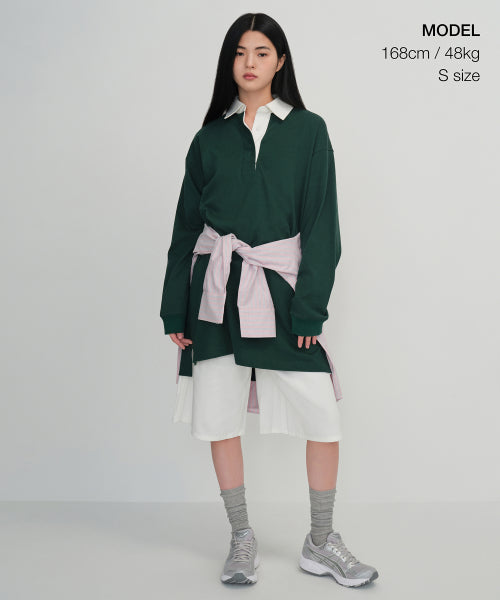 MUSINSA STANDARD WOMAN MUSINSA STANDARD WOMAN Women's Oversized Rugby Dress (Size M)