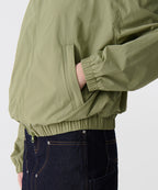 MUSINSA STANDARD WOMAN MUSINSA STANDARD WOMAN Women's Oversized High Neck Windbreaker Jacket [Sage]