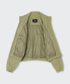 MUSINSA STANDARD WOMAN MUSINSA STANDARD WOMAN Women's Oversized High Neck Windbreaker Jacket [Sage]