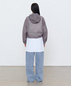 MUSINSA STANDARD WOMAN MUSINSA STANDARD WOMAN Women's Sheer Hooded Windbreaker Jacket (Size L)