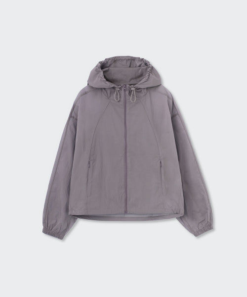 MUSINSA STANDARD WOMAN MUSINSA STANDARD WOMAN Women's Sheer Hooded Windbreaker Jacket (Size L)