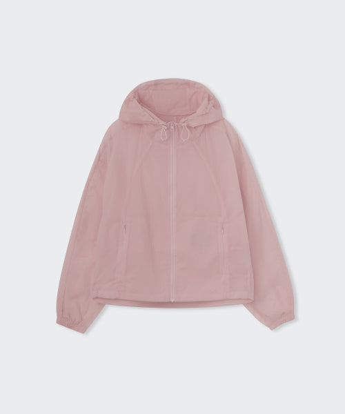 MUSINSA STANDARD WOMAN MUSINSA STANDARD WOMAN Women's Sheer Hooded Windbreaker Jacket (Size L)