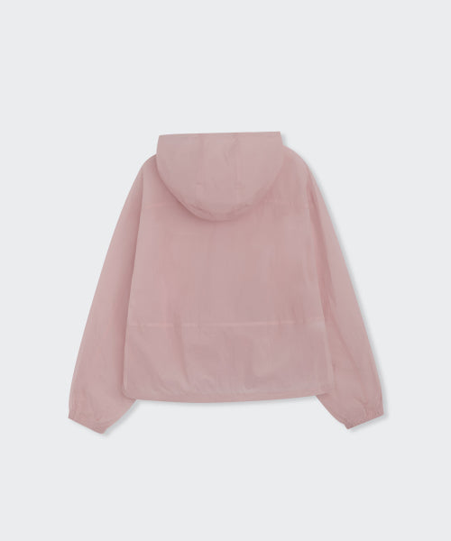 MUSINSA STANDARD WOMAN MUSINSA STANDARD WOMAN Women's Sheer Hooded Windbreaker Jacket (Size L)