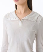 MUSINSA STANDARD WOMAN MUSINSA STANDARD WOMAN Women's Vertical Texture Hoodie [Ivory]