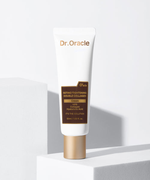 DR.ORACLE [SET] Retino Tightening Vitamin A Retinol Ampoule 30ml + Double Collagen Cream 50ml (+Recipe Niacinamide White Mask 10 sheets/1 box included)