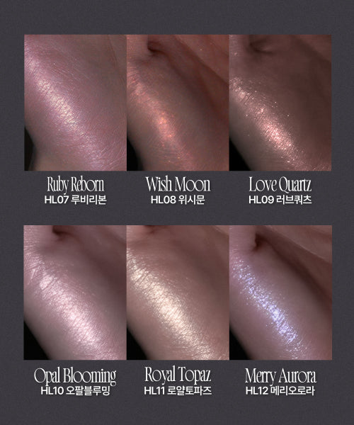fwee fwee Puy Glitz Stone Highlighter (12 Colors)