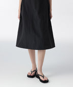 MUSINSA STANDARD WOMAN MUSINSA STANDARD WOMAN Women's Nylon Cutout Long Dress (Black)