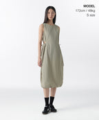 MUSINSA STANDARD WOMAN MUSINSA STANDARD WOMAN Women's Long Dress Grayish Beige