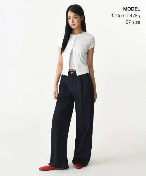 MUSINSA STANDARD WOMAN MUSINSA STANDARD WOMAN Women's Denim Pants Extra Wide