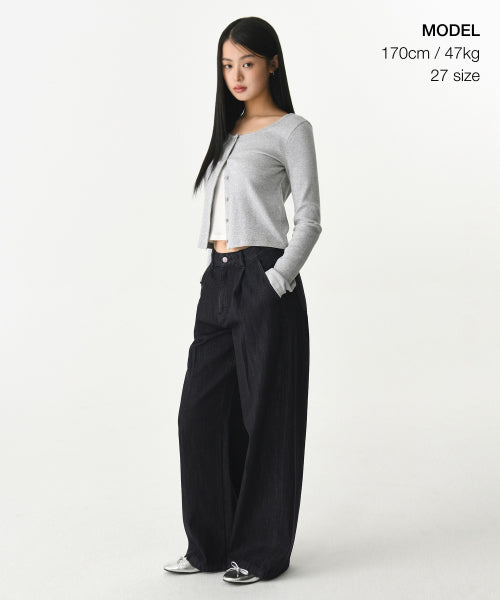 MUSINSA STANDARD WOMAN MUSINSA STANDARD WOMAN Women's Denim Pants Extra Wide