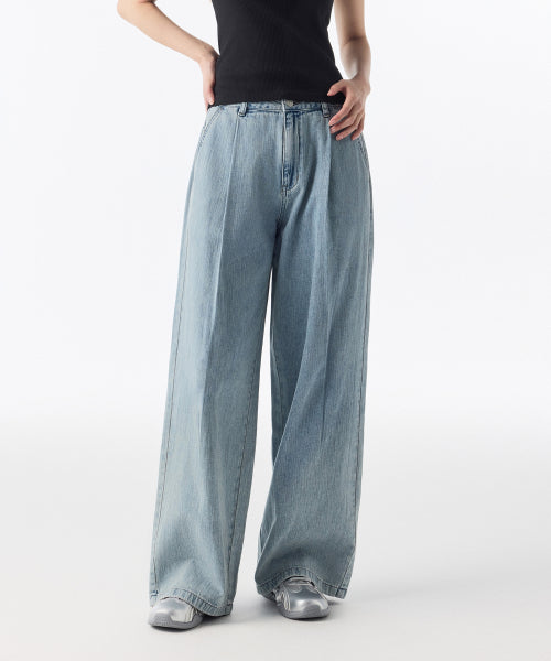 MUSINSA STANDARD WOMAN MUSINSA STANDARD WOMAN Women's Denim Pants Sky Blue