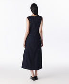 MUSINSA STANDARD WOMAN MUSINSA STANDARD WOMAN Denim Maxi Dress Deep Indigo