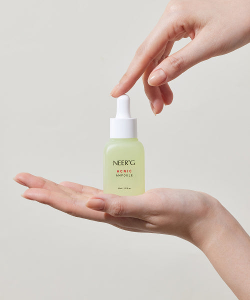 NEERG [Skin soothing/sebum control] Acnic moisturizing oil and moisture balance high-density ampoule 30ml
