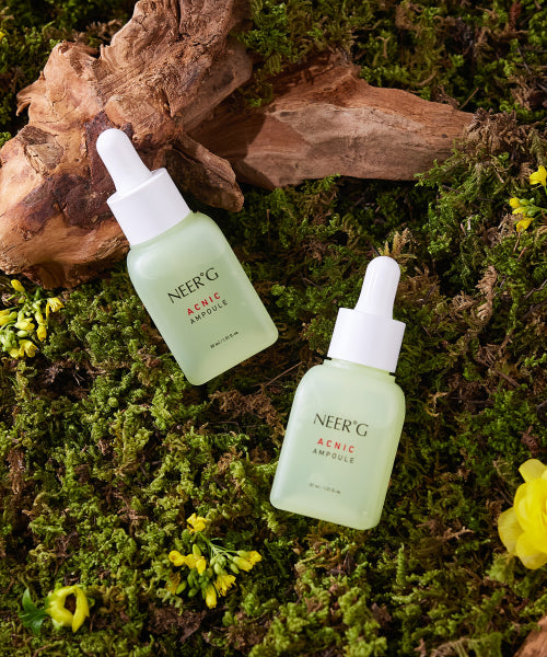 NEERG [Skin soothing/sebum control] Acnic moisturizing oil and moisture balance high-density ampoule 30ml