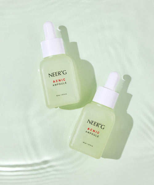 NEERG [Skin soothing/sebum control] Acnic moisturizing oil and moisture balance high-density ampoule 30ml