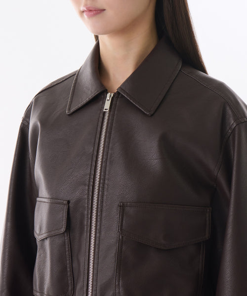 MUSINSA STANDARD WOMAN MUSINSA STANDARD WOMAN Jacket Brown