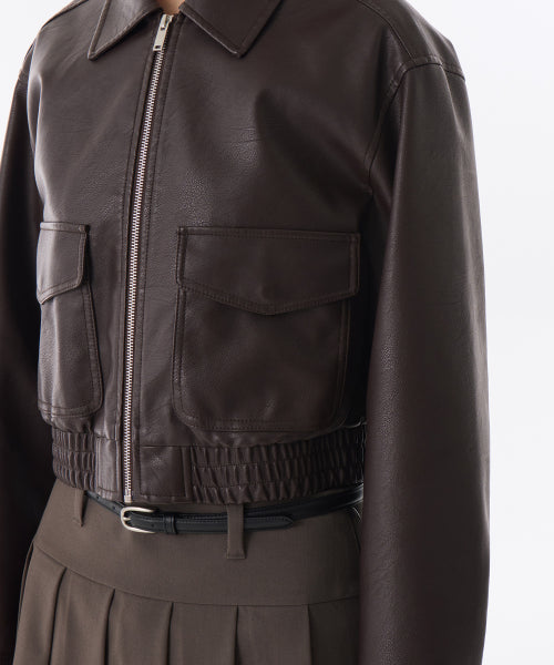 MUSINSA STANDARD WOMAN MUSINSA STANDARD WOMAN Jacket Brown