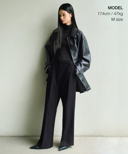MUSINSA STANDARD WOMAN MUSINSA STANDARD WOMAN Women's Coat [Black]