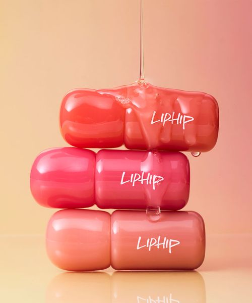 liphip Long-Lasting Glossy Lip Tint 6 shades.