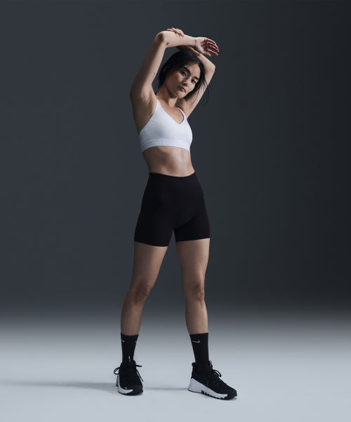 NIKE NIKE High Support Adjustable Sports Bra - White:Stone Mauve