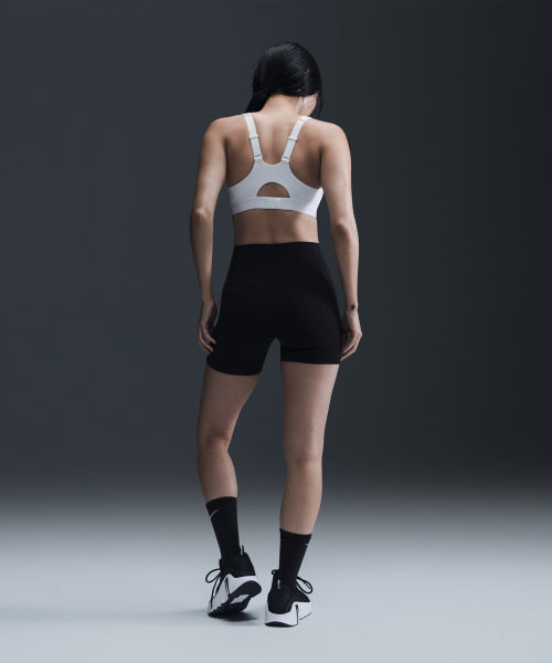 NIKE NIKE High Support Adjustable Sports Bra - White:Stone Mauve