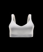 NIKE NIKE High Support Adjustable Sports Bra - White:Stone Mauve