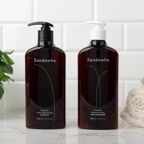 SANDAWHA Camellia Clear Moisturizing Shampoo 400ml