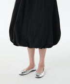 MUSINSA STANDARD WOMAN MUSINSA STANDARD WOMAN Women's Balloon Banding Long Skirt [Black]