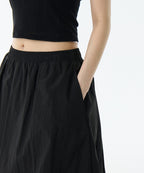 MUSINSA STANDARD WOMAN MUSINSA STANDARD WOMAN Women's Balloon Banding Long Skirt [Black]