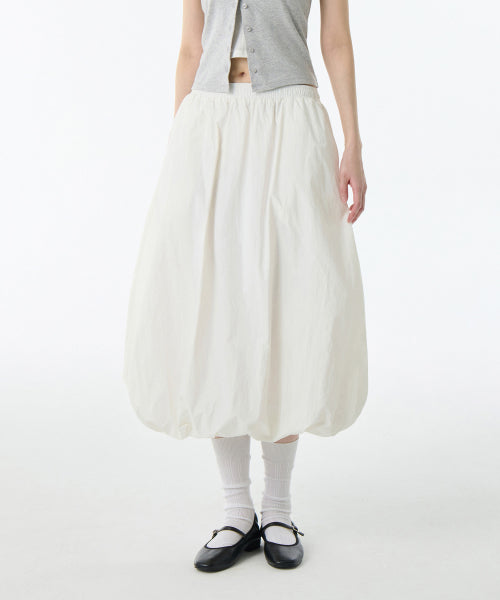 MUSINSA STANDARD WOMAN MUSINSA STANDARD WOMAN Women's Balloon Banding Long Skirt (Size M)