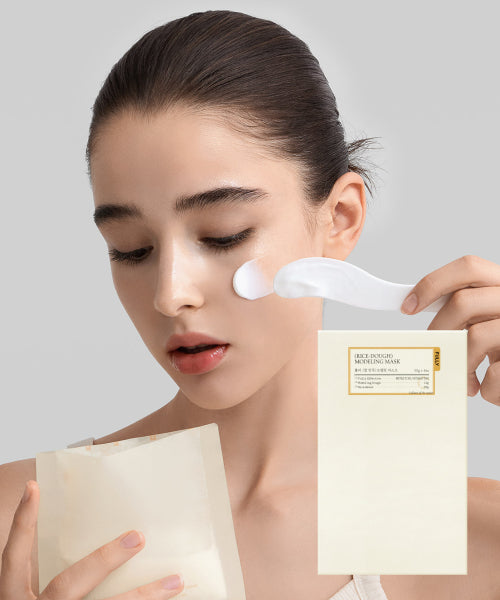 FULLY FULLY Rice Dough Modeling Mask Pack (4 sheets of 50g)
