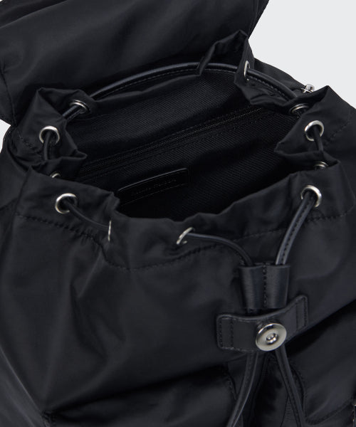 MUSINSA STANDARD WOMAN MUSINSA STANDARD WOMAN Nylon Flap Mini Backpack
