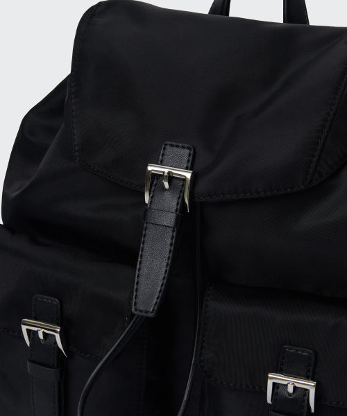 MUSINSA STANDARD WOMAN MUSINSA STANDARD WOMAN Nylon Flap Mini Backpack