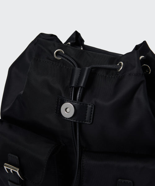 MUSINSA STANDARD WOMAN MUSINSA STANDARD WOMAN Nylon Flap Mini Backpack