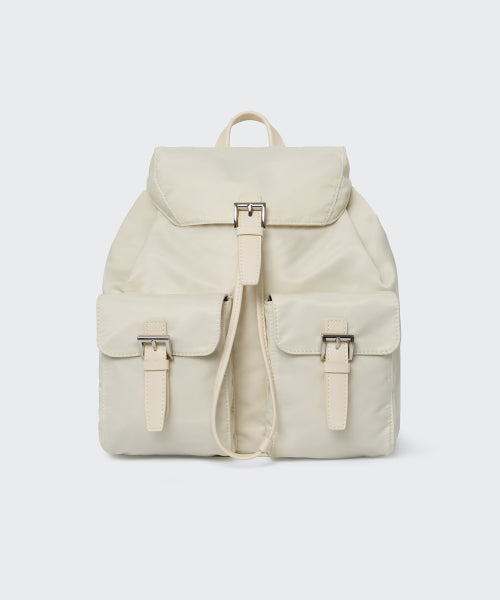 MUSINSA STANDARD WOMAN MUSINSA STANDARD WOMAN Nylon Flap Mini Backpack