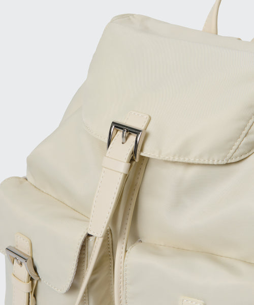 MUSINSA STANDARD WOMAN MUSINSA STANDARD WOMAN Nylon Flap Mini Backpack
