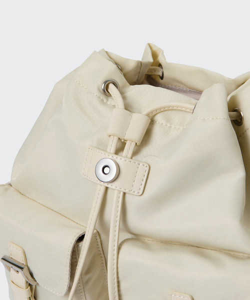 MUSINSA STANDARD WOMAN MUSINSA STANDARD WOMAN Nylon Flap Mini Backpack