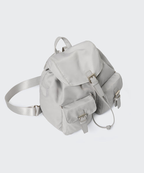 MUSINSA STANDARD WOMAN MUSINSA STANDARD WOMAN Nylon Flap Mini Backpack