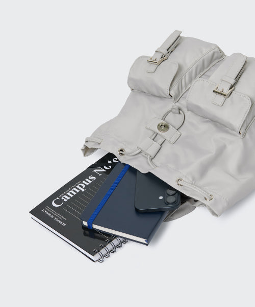 MUSINSA STANDARD WOMAN MUSINSA STANDARD WOMAN Nylon Flap Mini Backpack