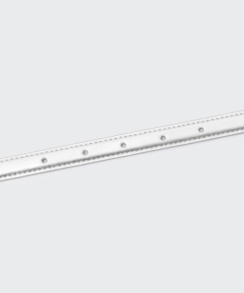 MUSINSA STANDARD WOMAN MUSINSA STANDARD WOMAN Women's Rounded Crack Leather Thin Belt 15mm