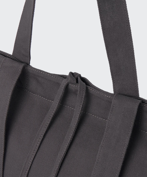 MUSINSA STANDARD WOMAN MUSINSA STANDARD WOMAN Women's Washed Cotton Shoulder Bag [Gray]