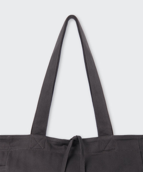 MUSINSA STANDARD WOMAN MUSINSA STANDARD WOMAN Women's Washed Cotton Shoulder Bag [Gray]