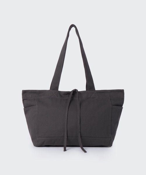 MUSINSA STANDARD WOMAN MUSINSA STANDARD WOMAN Women's Washed Cotton Shoulder Bag [Gray]