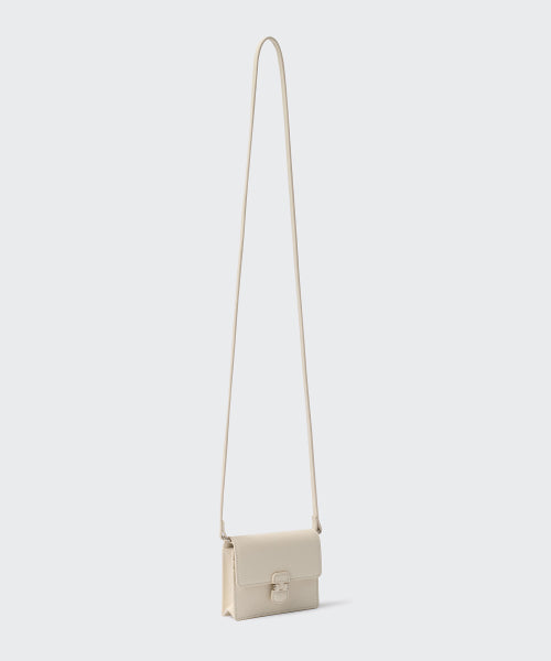 MUSINSA STANDARD WOMAN MUSINSA STANDARD WOMAN Women's Hinged Micro Cross Bag (Ivory)