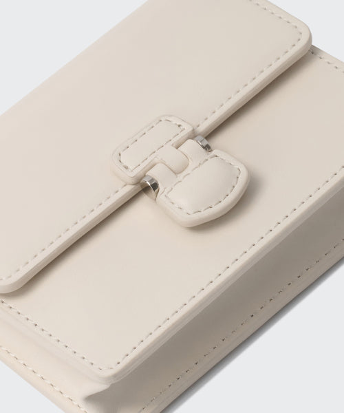MUSINSA STANDARD WOMAN MUSINSA STANDARD WOMAN Women's Hinged Micro Cross Bag (Ivory)