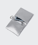 MUSINSA STANDARD WOMAN MUSINSA STANDARD WOMAN Shiny Padded Card Wallet Silver